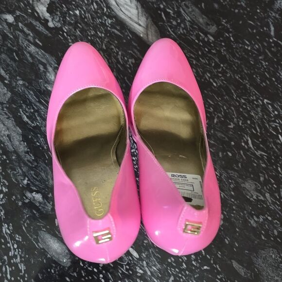 BRAND NEW GUESS PLATFORM HEELS WITH STILETTO WITH ROUNDED TOE G1 - Picture 4 of 16